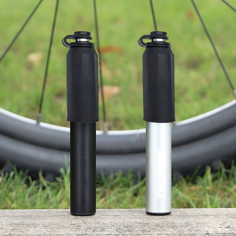 2104 air pump, aluminum alloy air pump, mountain bike aluminum alloy air pump, high-pressure air pump, portable bicycle mini air pump details Picture