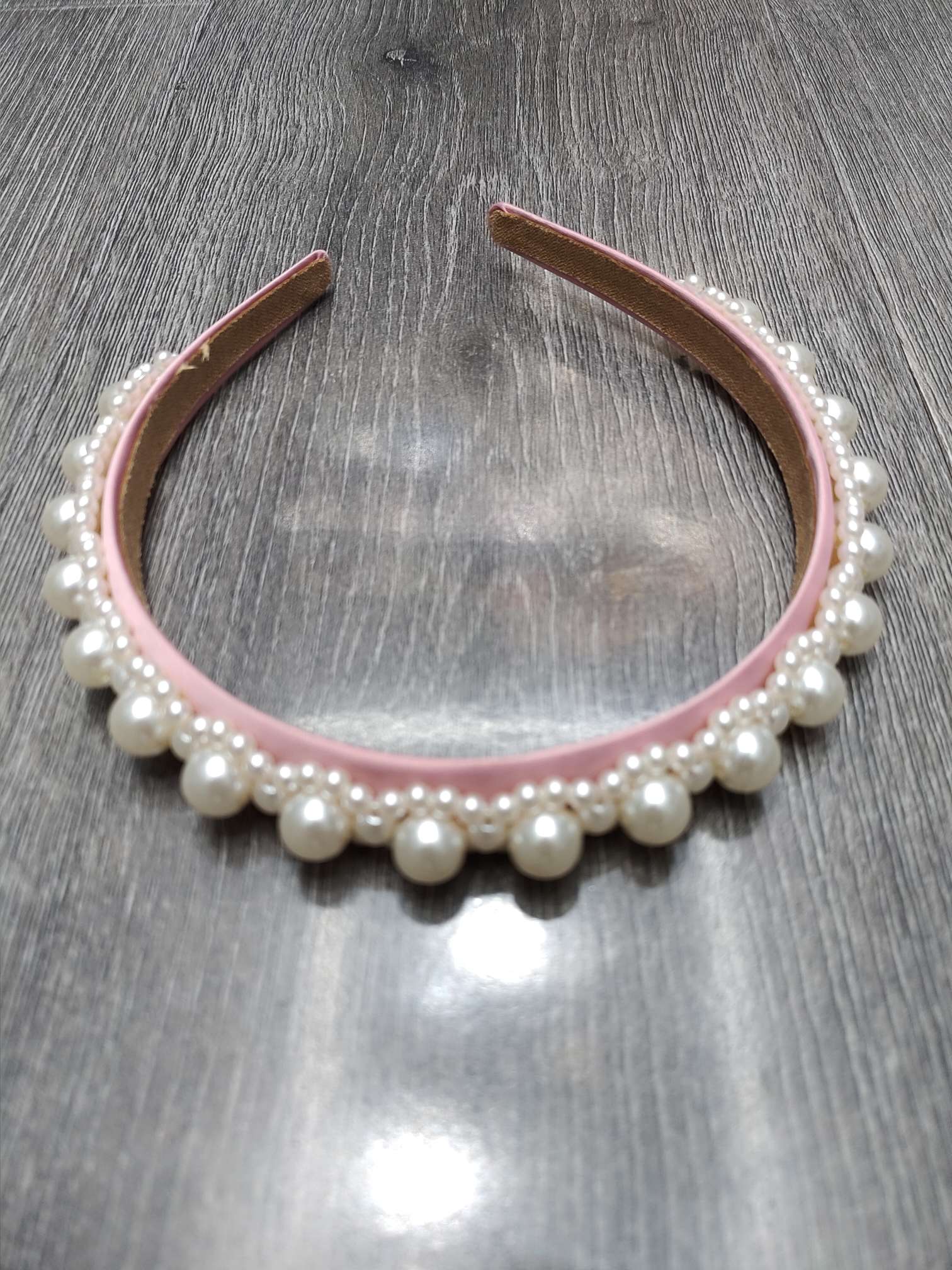 夏季百搭女士珍珠头箍 饰品发饰头饰发箍 美丽串珠发箍 塑料头箍轻便耐用 不伤发质时尚潮流批发零售头箍女夏季百搭串珠发箍