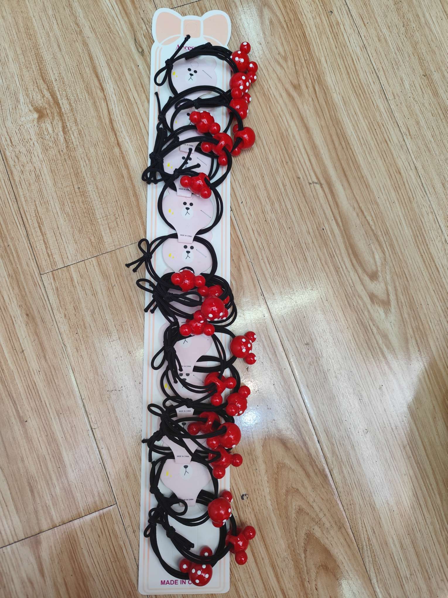 黑色丝巾头饰发饰 发绳头绳皮筋 扎头发饰品 简约时尚女士日常配饰发饰丝巾头饰