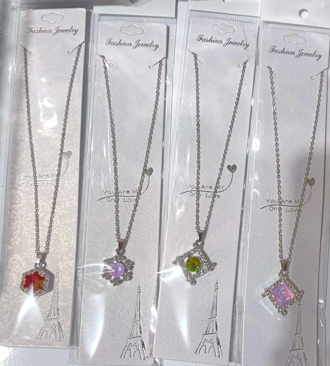 流行饰品，流行爆款，女生项链细节图