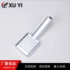 Handheld adjustable temperature shower head, fully electroplated square 9-inch shower head faucet shower head set details Picture