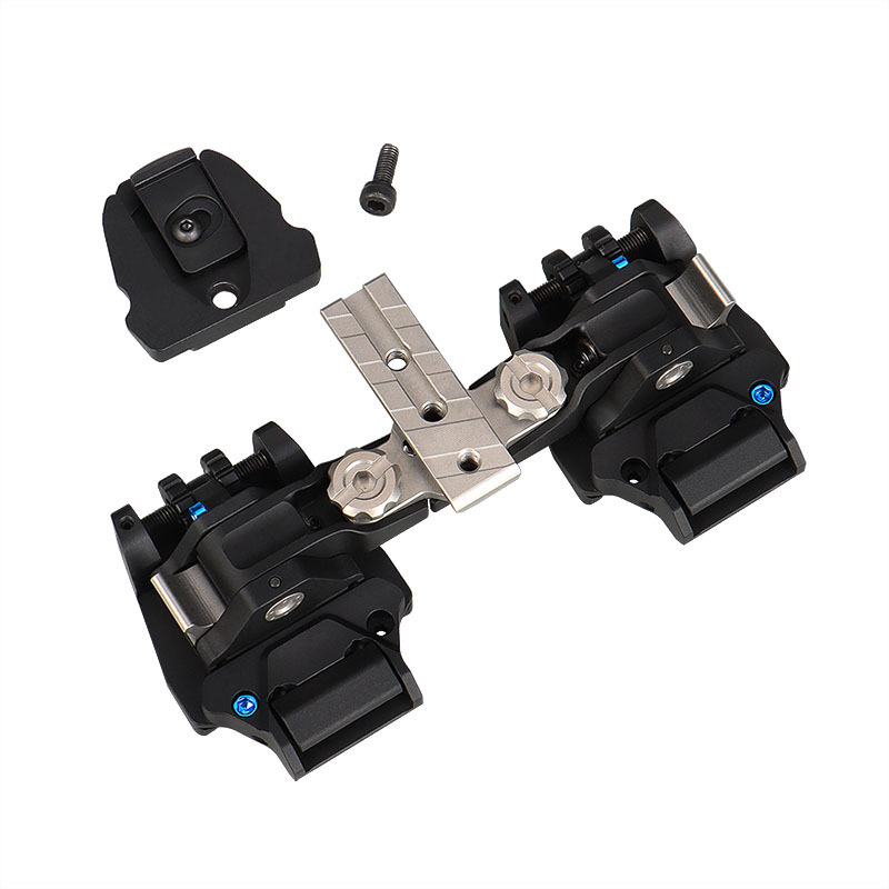 DVS-E New Adapter Bridging Mount Bracket for Night Vision Binoculars G24 Tactical FLIR M24 Recon Fast Helmet Dovetail Mounting Application Scenario