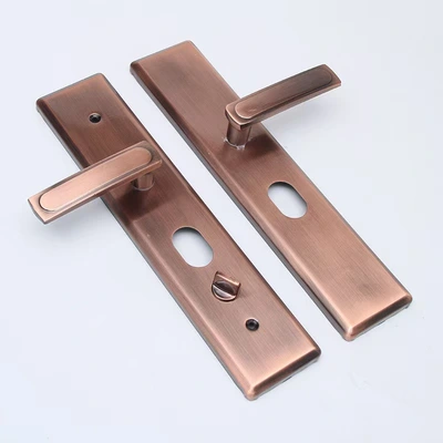 High-Grade Anti-Theft Anti-Prying Red Ancient Multi-Functional Handle Classic Door Handle Lock Door Handle