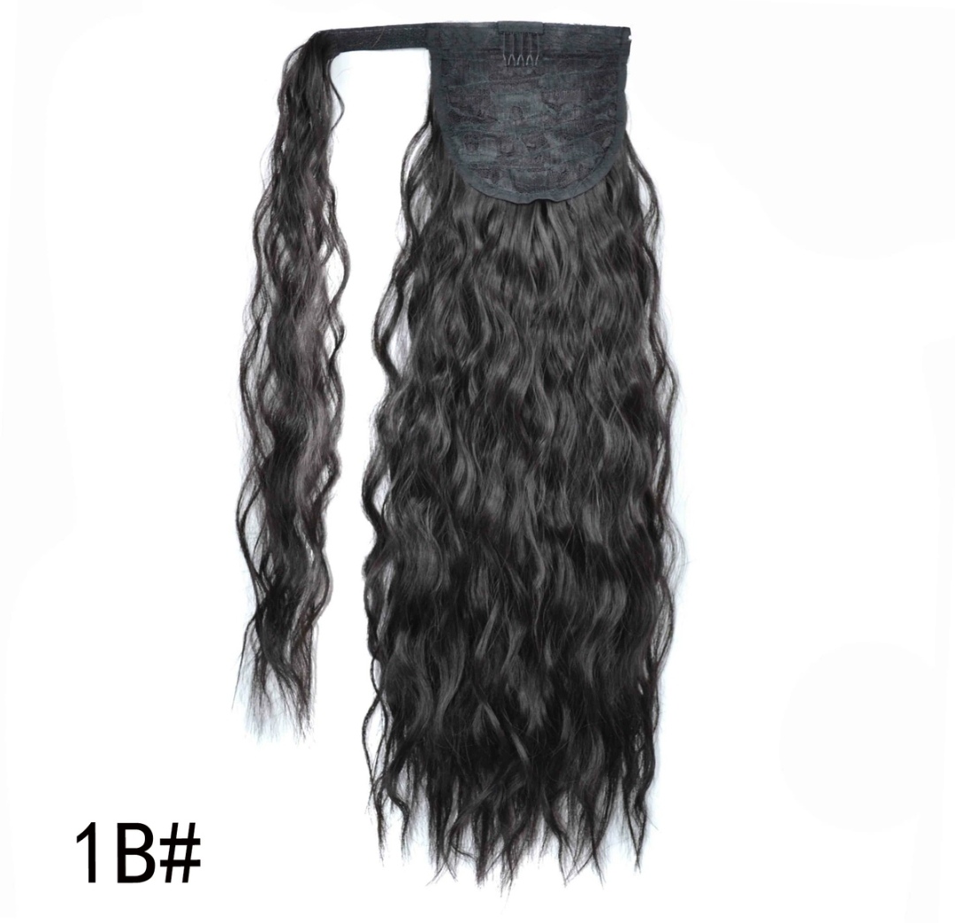 假发女长发一片式无痕接发片网红隐形长卷发贴片仿真发垫发假发片 详情图3