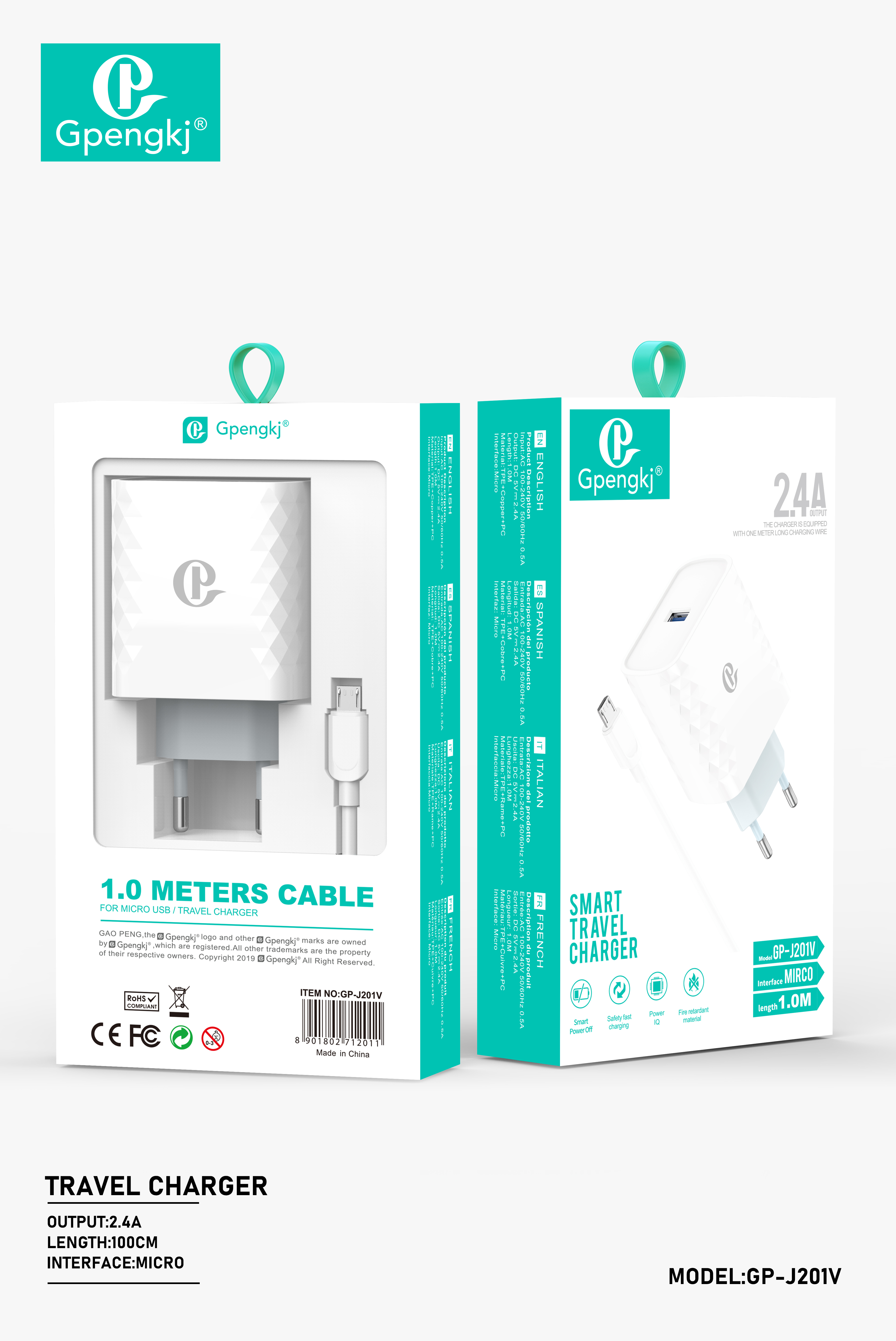 Mobile Usb Charger Android Apple European Regulation Charging Headset Charging Bank Fan Lamp Charger Fast Charging (Price Negotiable) Application Scenario