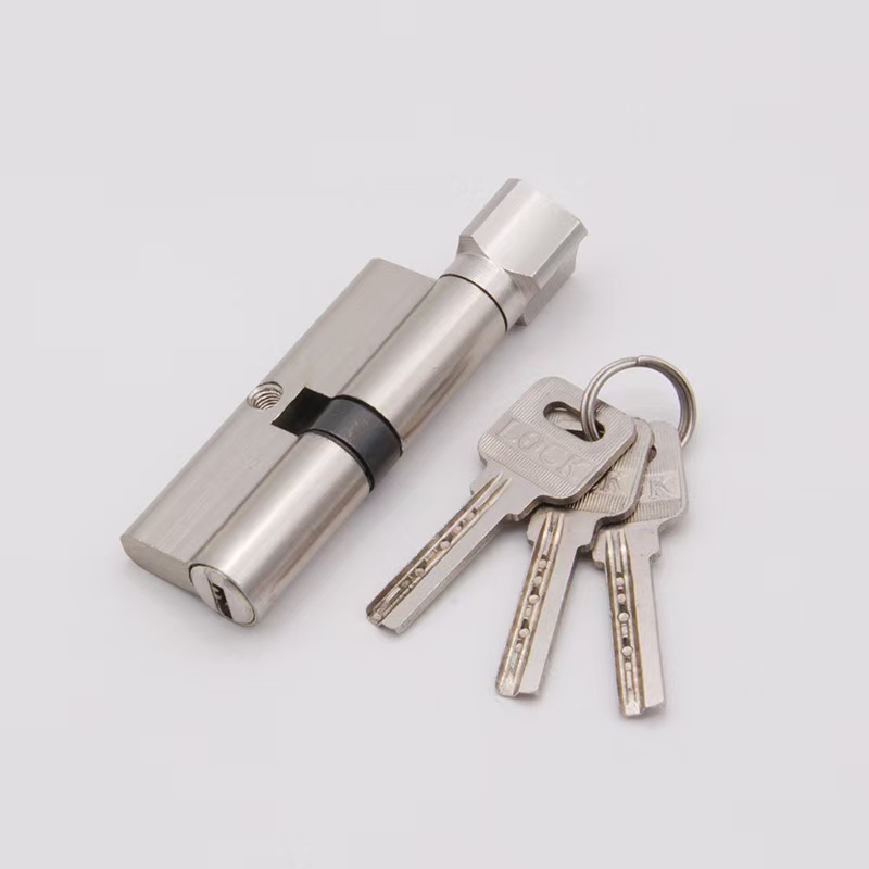 Stainless Steel Lock Core Household Universal Type With Key Specification drawing