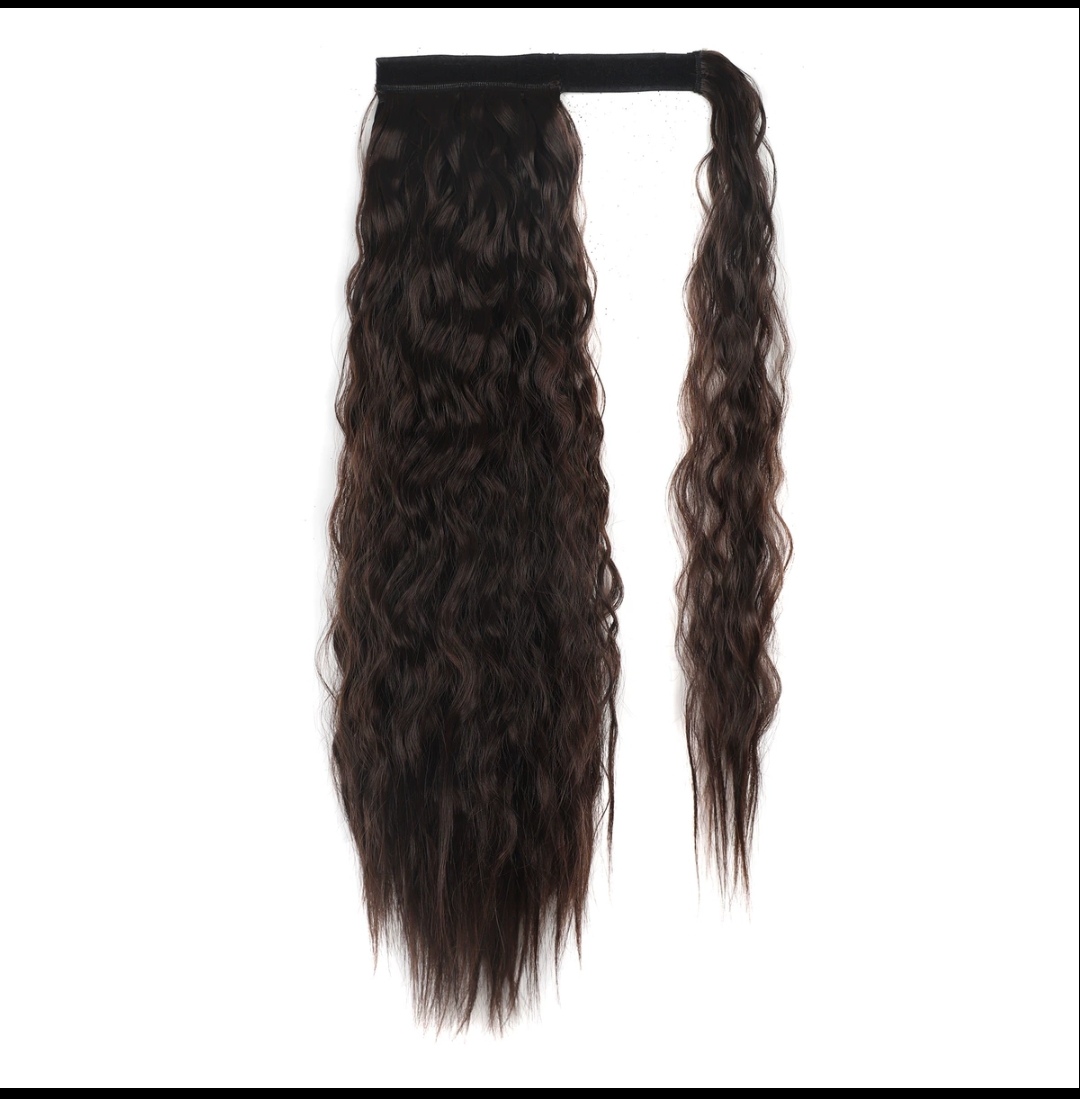 假发女长发一片式无痕接发片网红隐形长卷发贴片仿真发垫发假发片 详情图4