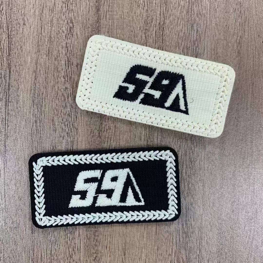 Clothing collar label, printed label, fabric label, washed label, woven label, clothing label, trademark, shipping mark, triangular label, cotton