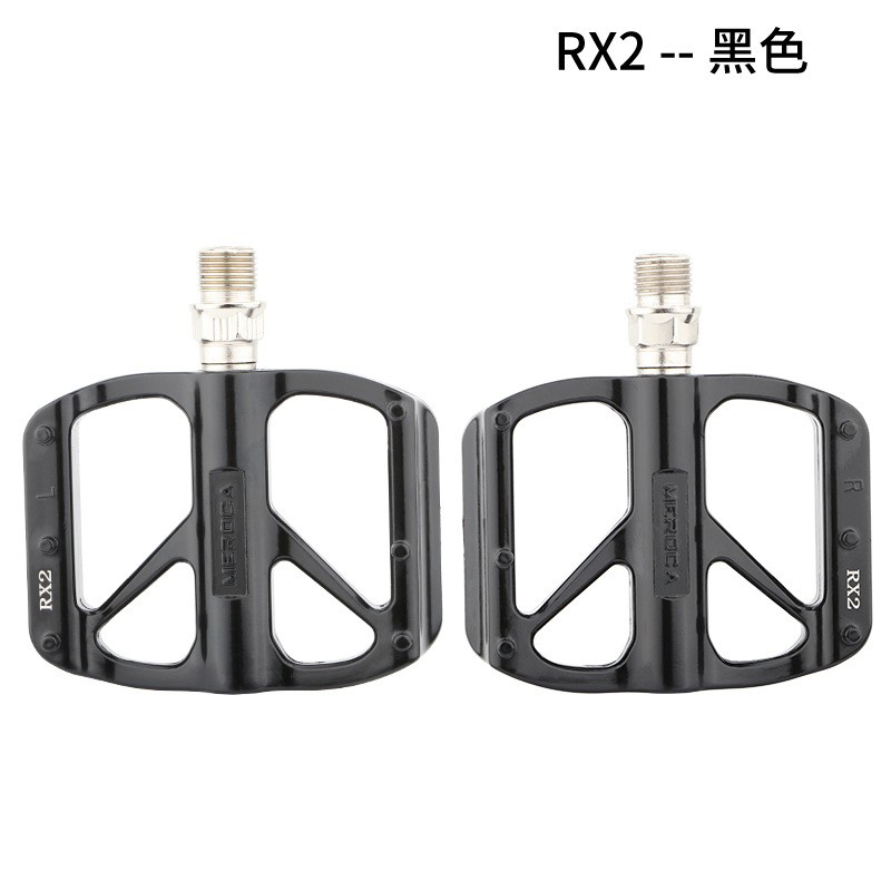 RX2 Colorful bearing, aluminum alloy pedals, bicycle pedals, mountain bike pedals with nails, anti-slip bicycle pedals Application Scenario