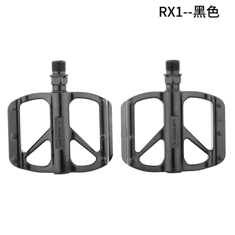 RX2 Colorful bearing, aluminum alloy pedals, bicycle pedals, mountain bike pedals with nails, anti-slip bicycle pedals Specification image