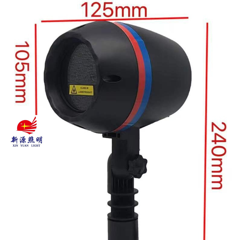 院子装饰庭院布置多图案旋转灯氛围灯户外草坪别墅景观装饰激光灯详情2