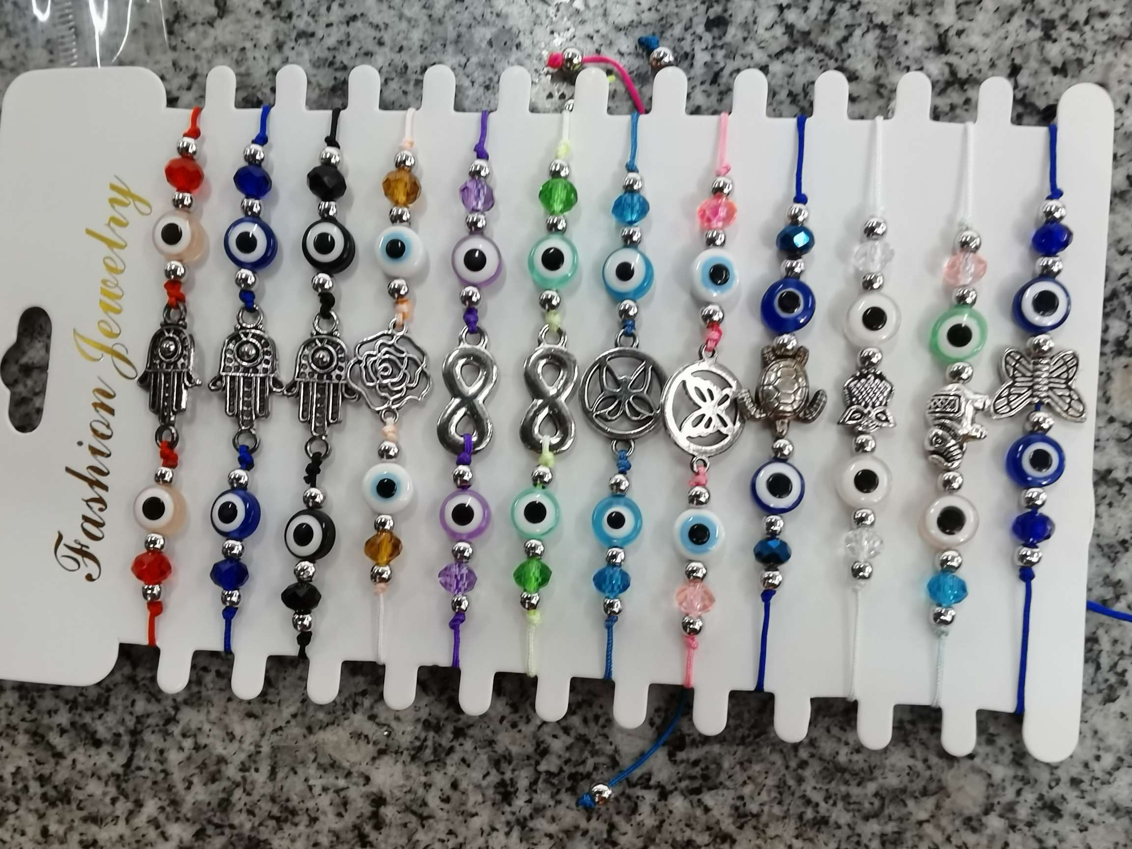 欧美爆款无限恶魔之眼手链 高档手饰 精致手串 时尚饰品 女士首饰礼品 手饰优雅款，手链细节图