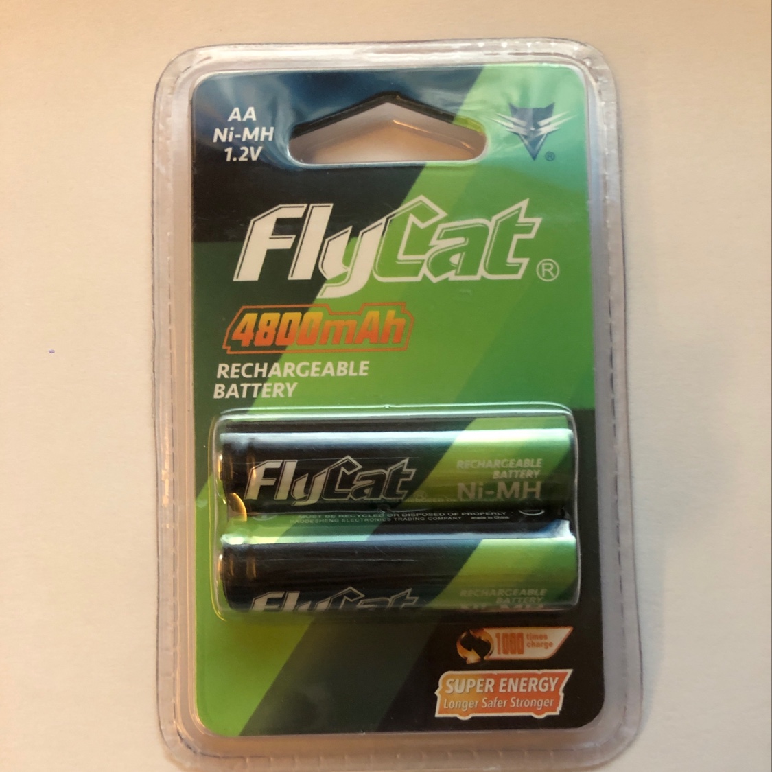 FLYCAT 5号充电电池 快速充电 长续航 便携式电源