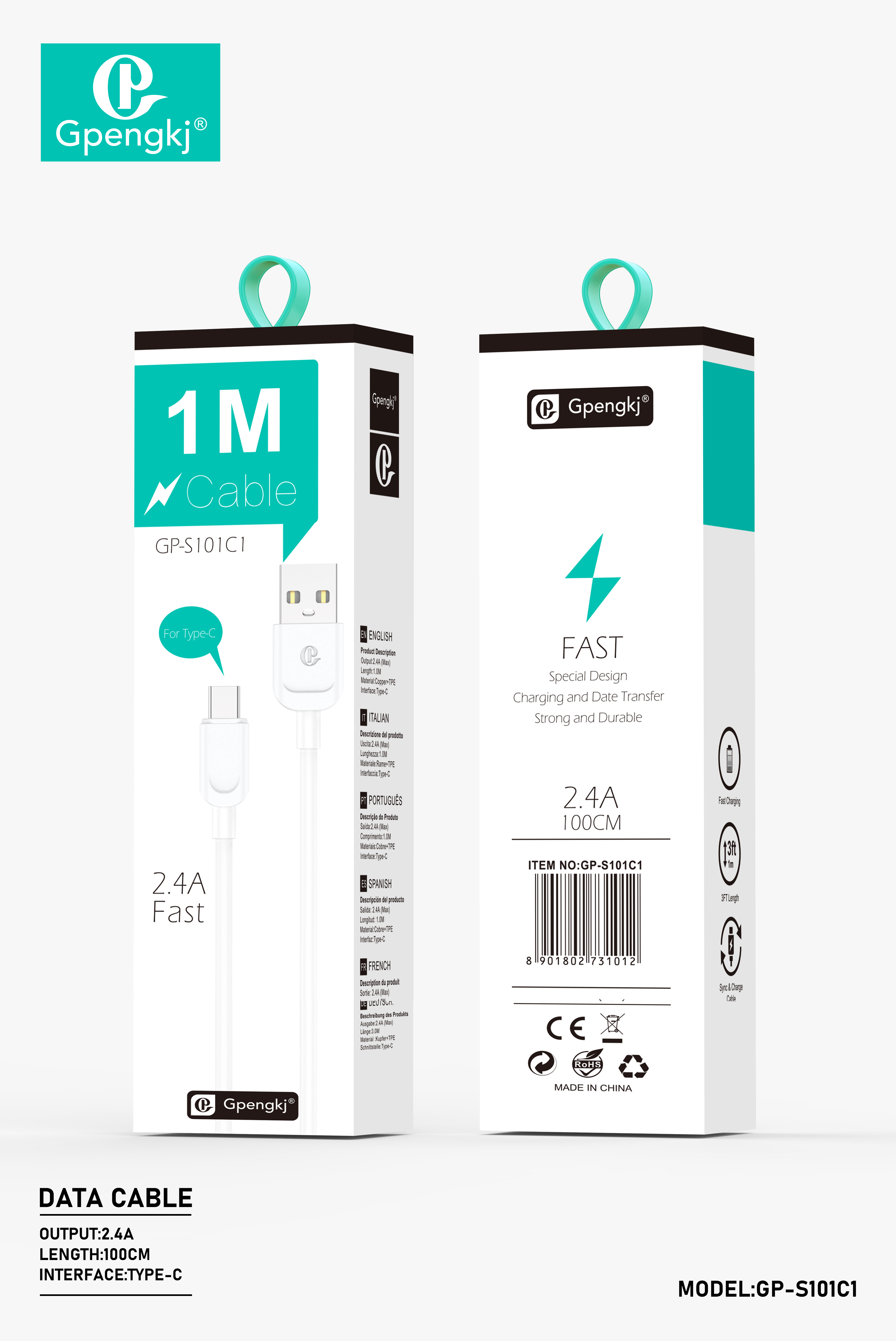 1 Meter Data Cable For Apple Android Typec Huawei Charging Cable Universal Fast Charge 2.4A Data Cable Wholesale (Price Negotiable) Application Scenario