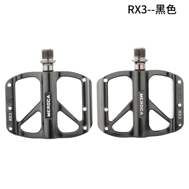 RX2 Colorful bearing, aluminum alloy pedals, bicycle pedals, mountain bike pedals with nails, anti-slip bicycle pedals Item Picture