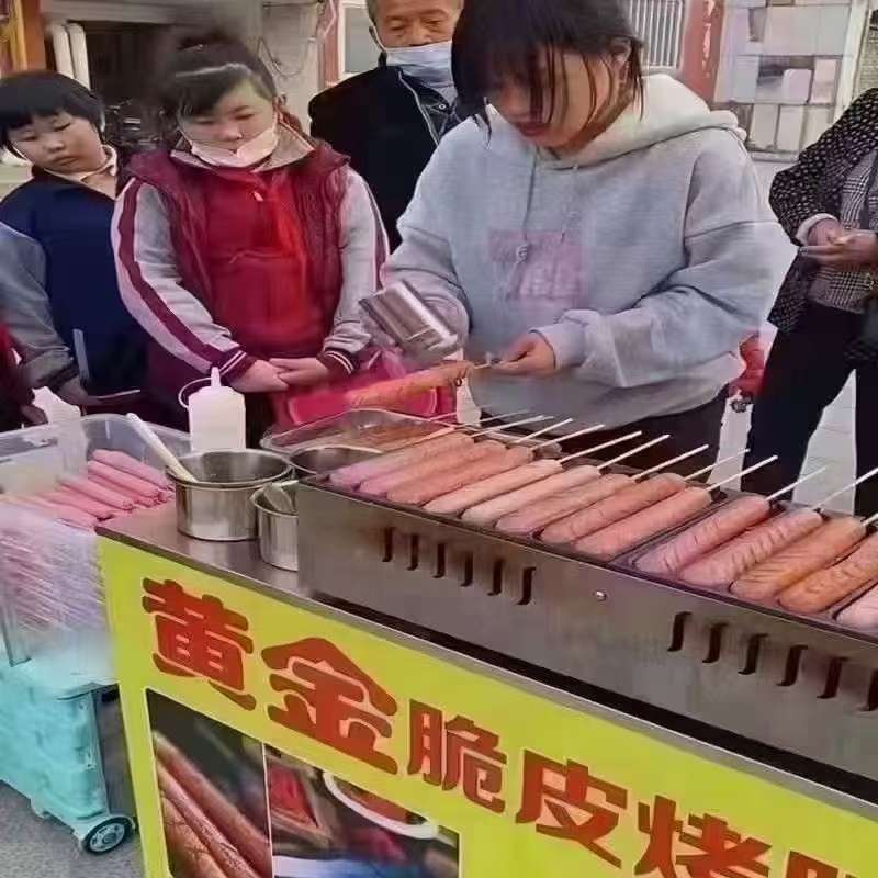 茶缸串串摆摊网红创业推车麻辣烫关东煮机夜市摆摊煤气小吃车设备 茶缸串串摆摊网红小推车煤气专用灶火锅麻辣烫关东煮机全套摆摊详情图9