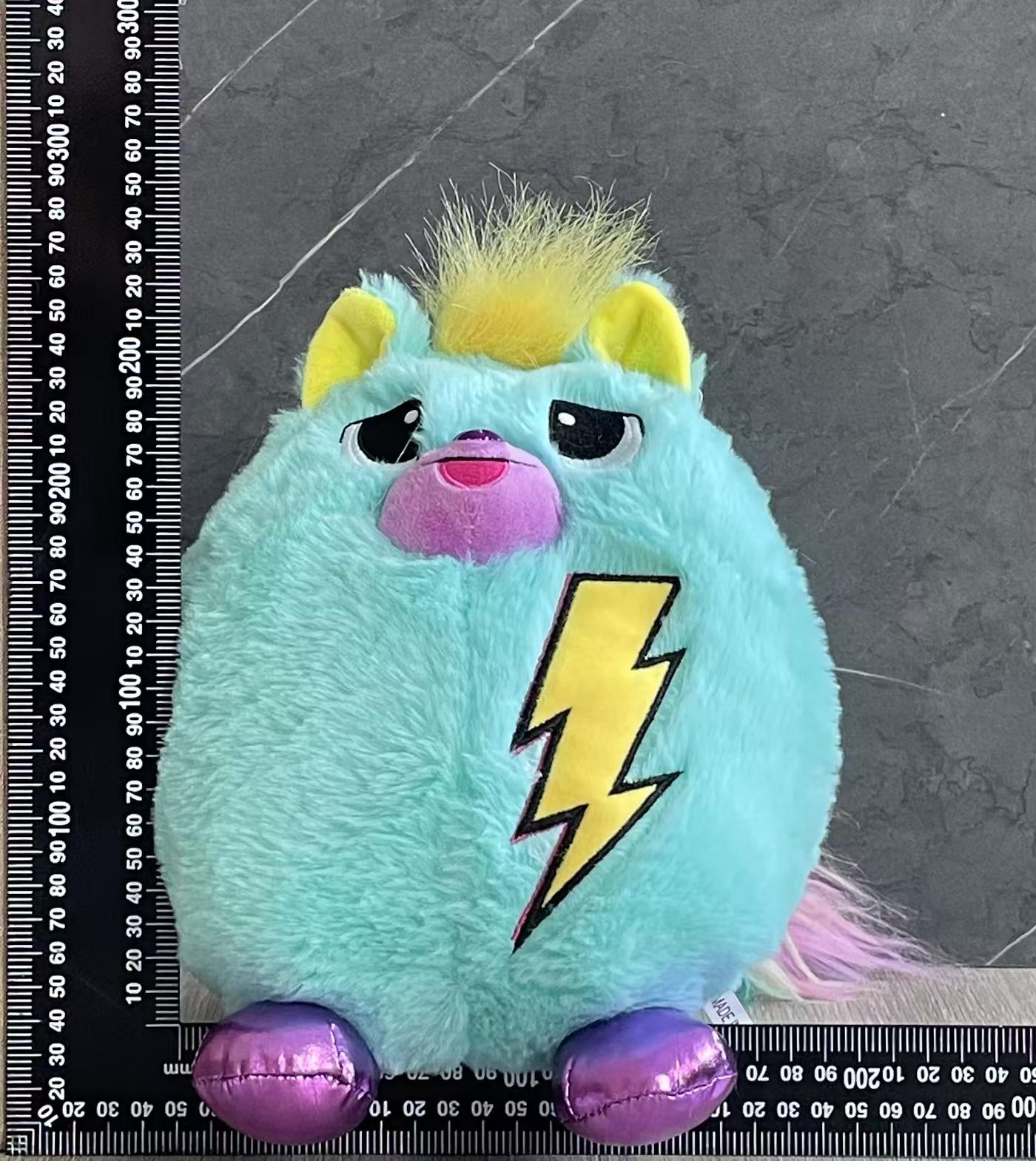 Simulated kitten dolls, lightning blue cat tie, yellow cat, electric piano, green cat, gilded rose red cat and many other colors of plush toys, dolls, small animal plush toys Specification image