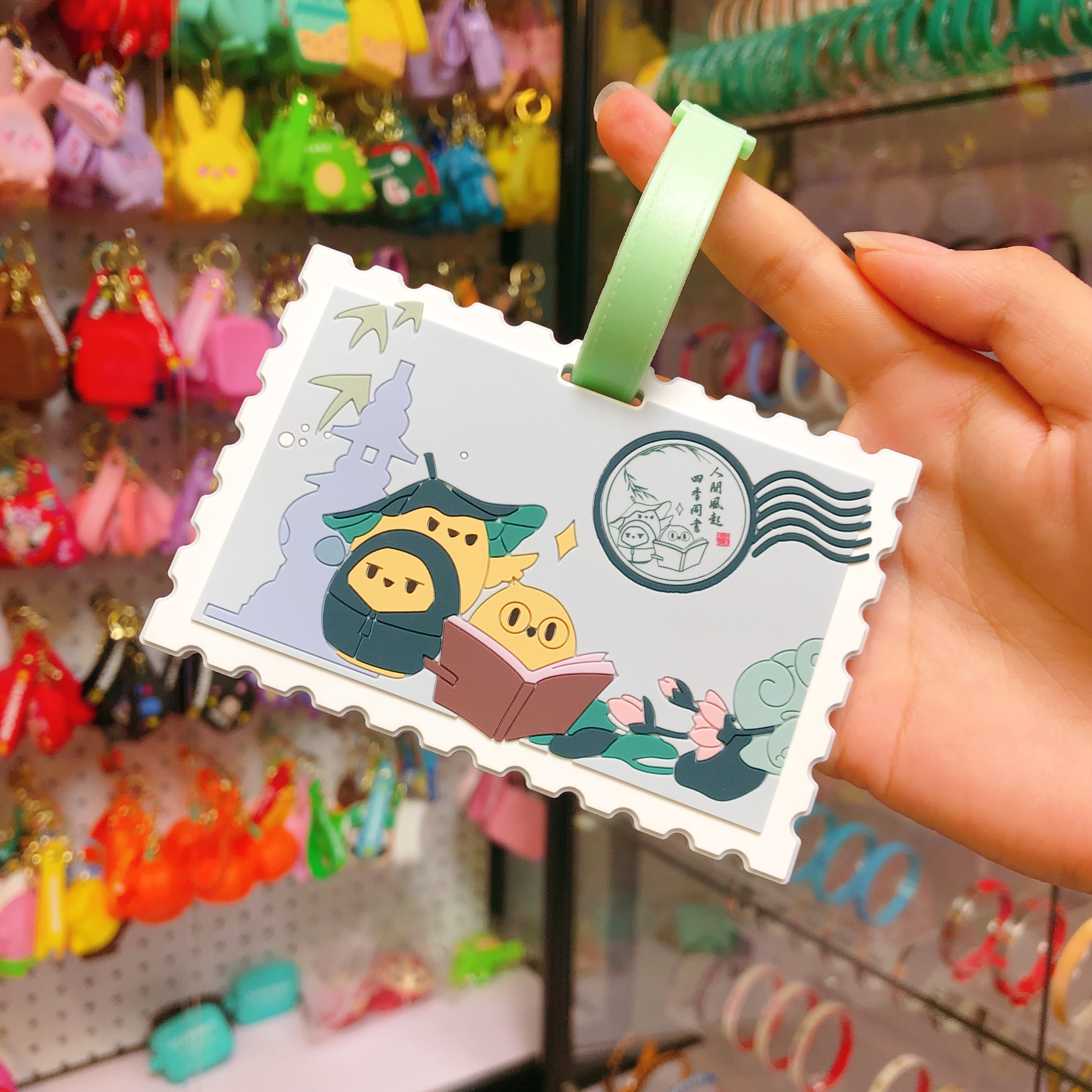 标签挂牌/真皮行李牌圆细节图