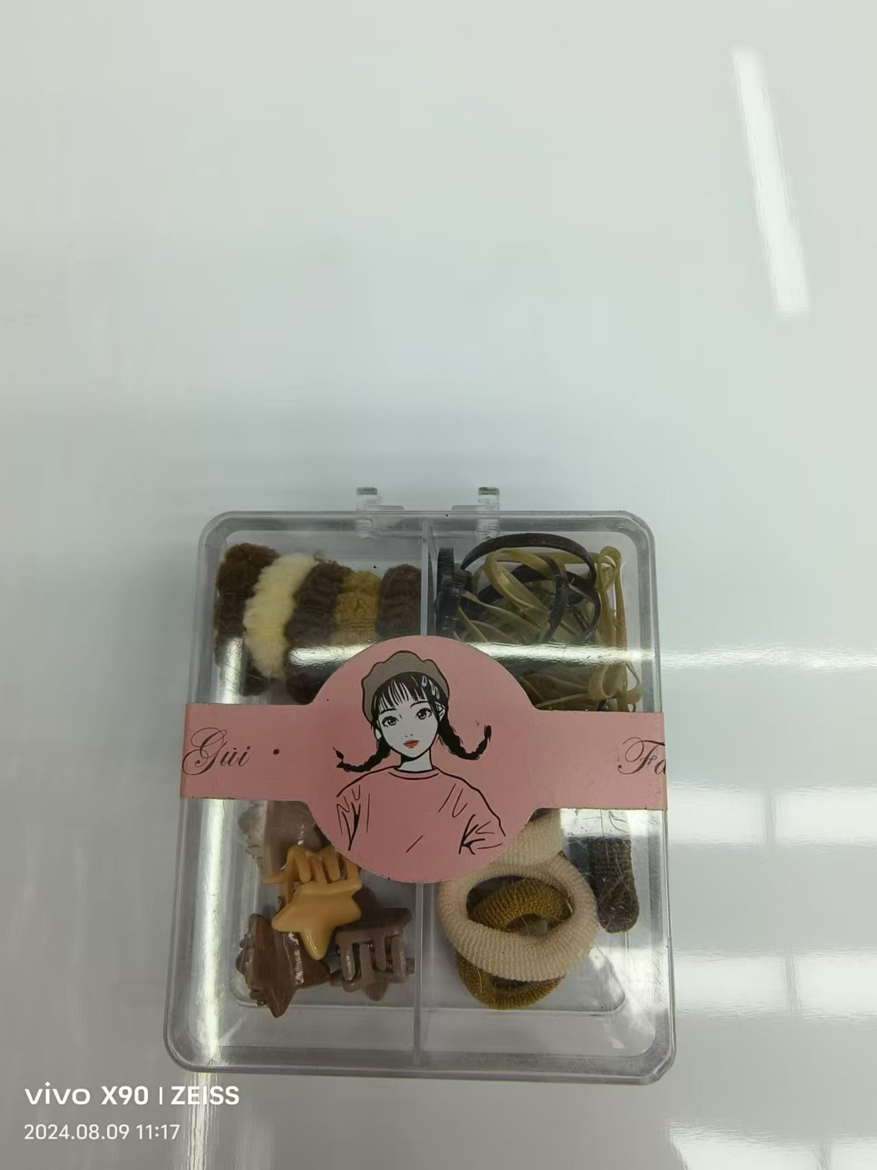 时尚潮流女士皮筋百搭头饰发饰君杰饰品65