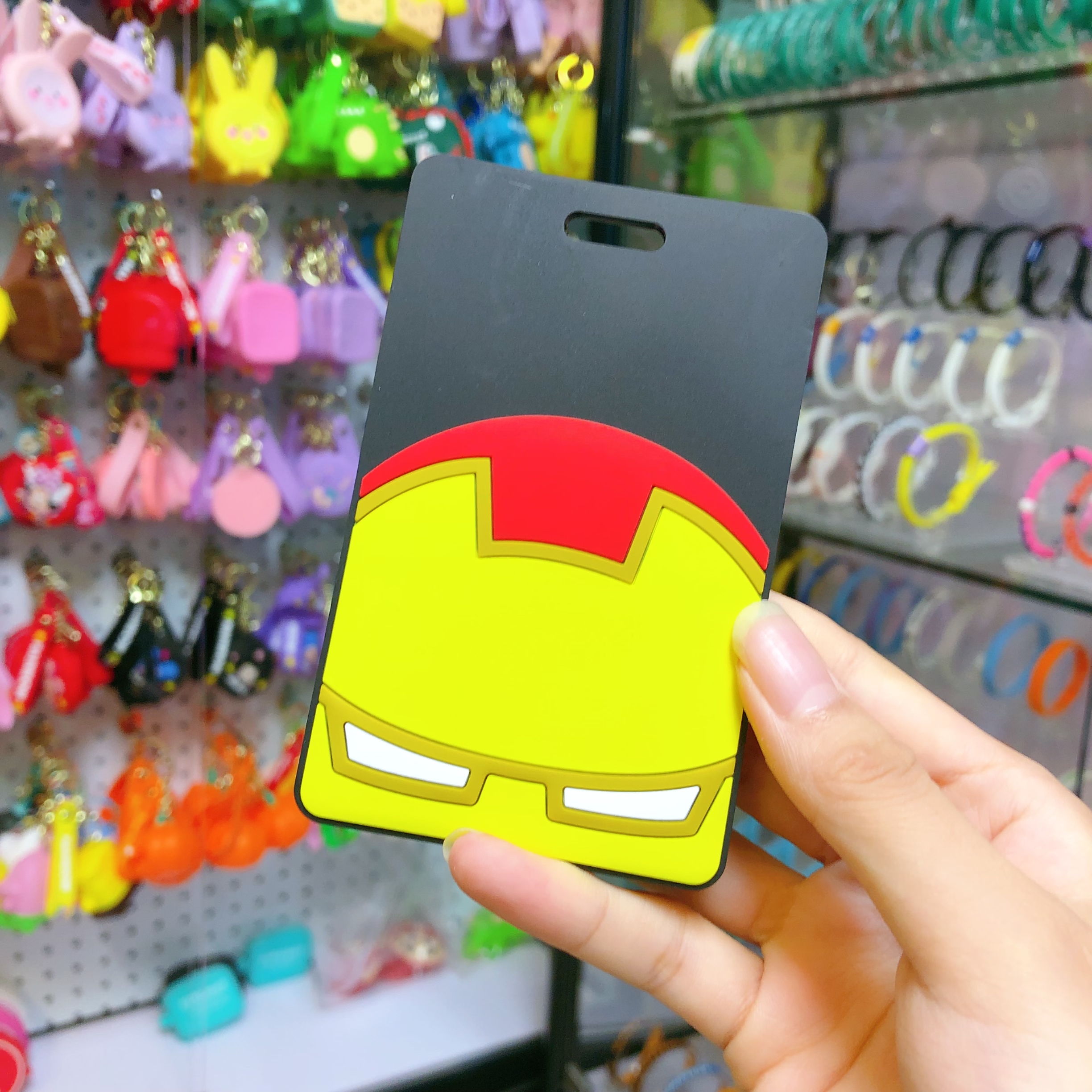 标签挂牌/真皮行李牌圆白底实物图