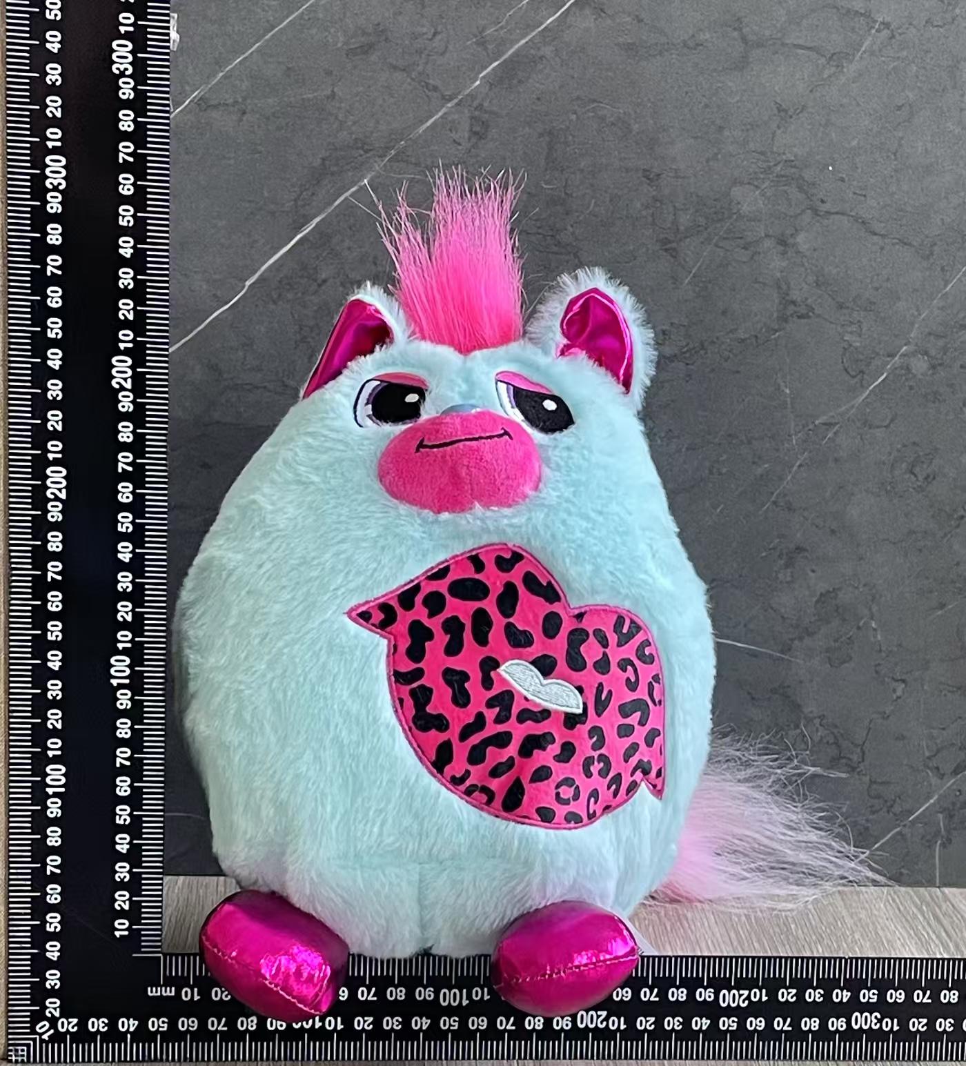 Simulated kitten dolls, lightning blue cat tie, yellow cat, electric piano, green cat, gilded rose red cat and many other colors of plush toys, dolls, small animal plush toys pic 11