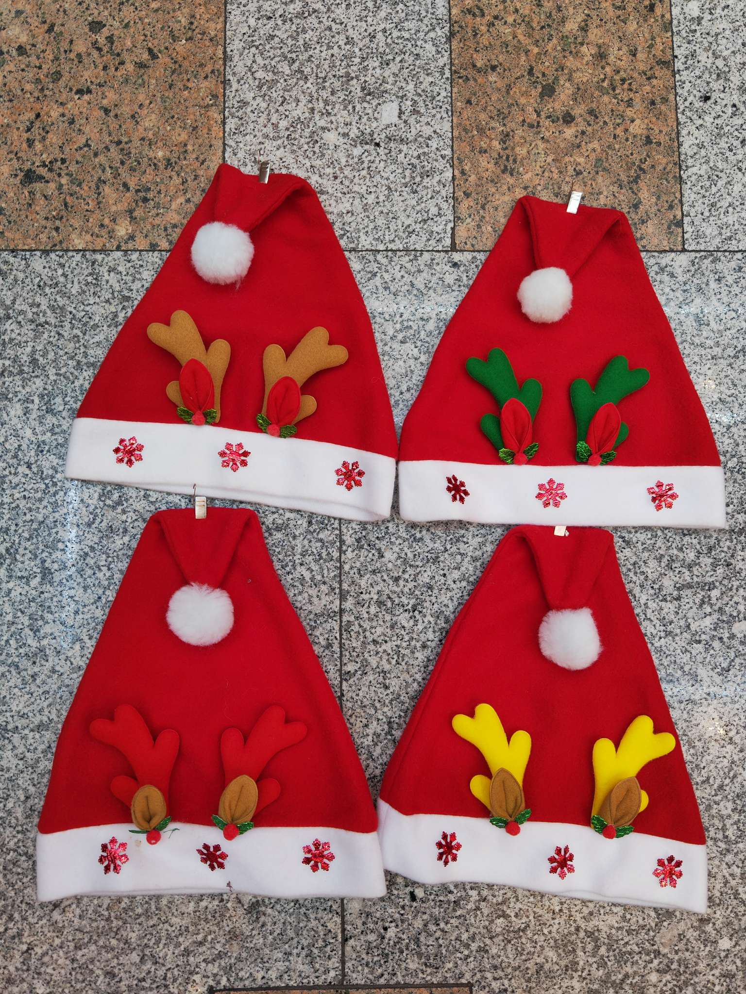 办公室文化圣诞节气氛布置圣诞树装饰品套装 圣诞帽创意节日用品