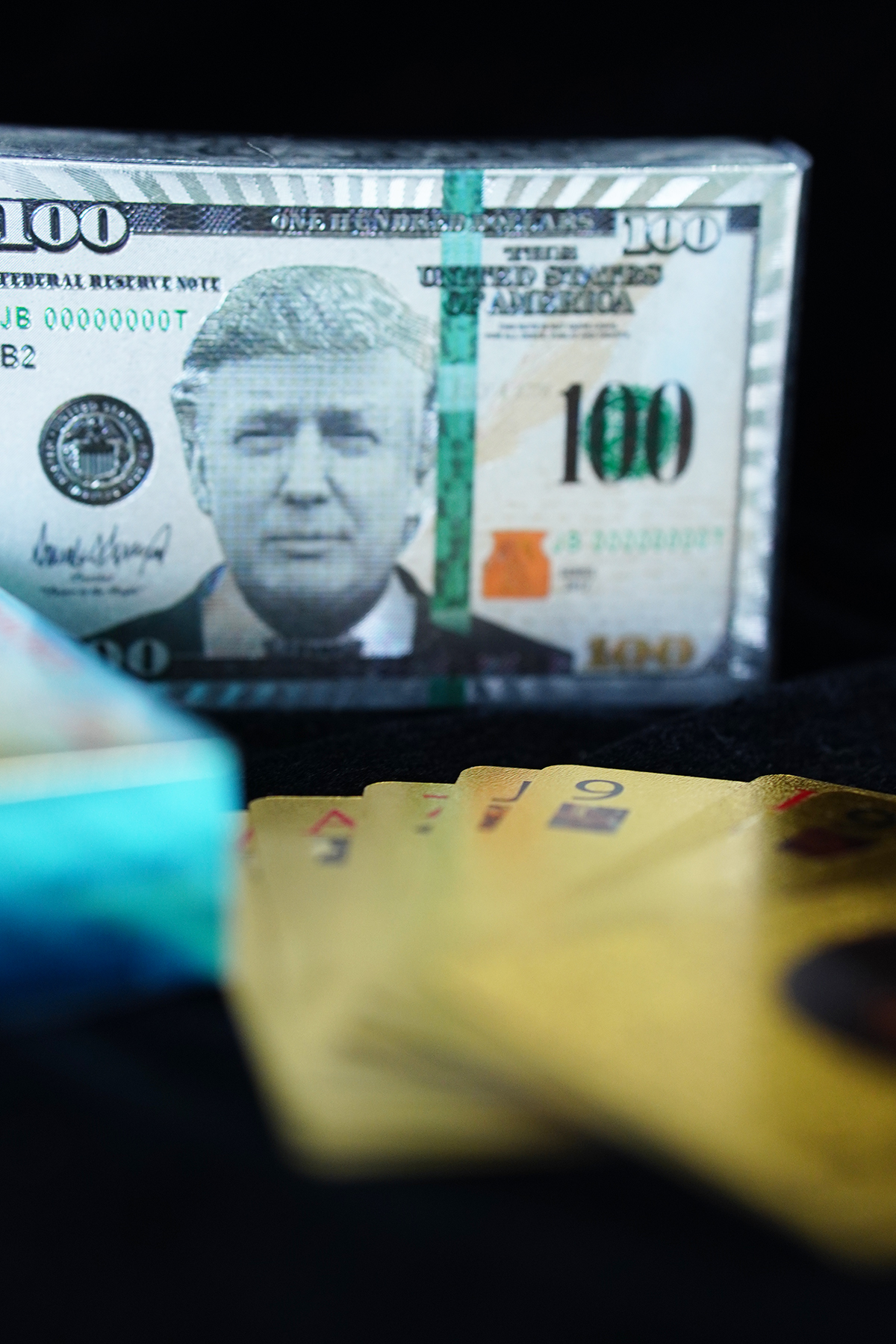 7946热销文创定制图案扑克防水不烂093093