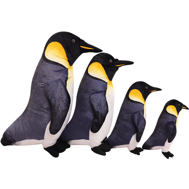 Cute and adorable Antarctic penguin dolls, simulated Q-shaped penguin plush toys, birthday gifts for girls, one-piece delivery, plush toy dolls, small animal plush toy dolls Item Picture