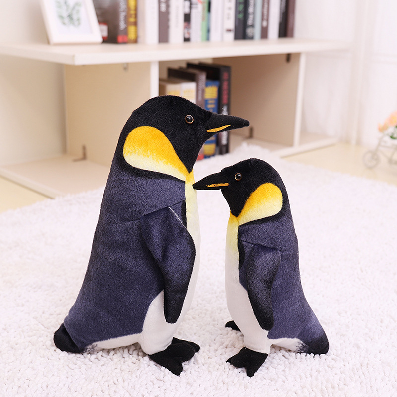 Cute and adorable Antarctic penguin dolls, simulated Q-shaped penguin plush toys, birthday gifts for girls, one-piece delivery, plush toy dolls, small animal plush toy dolls details Picture