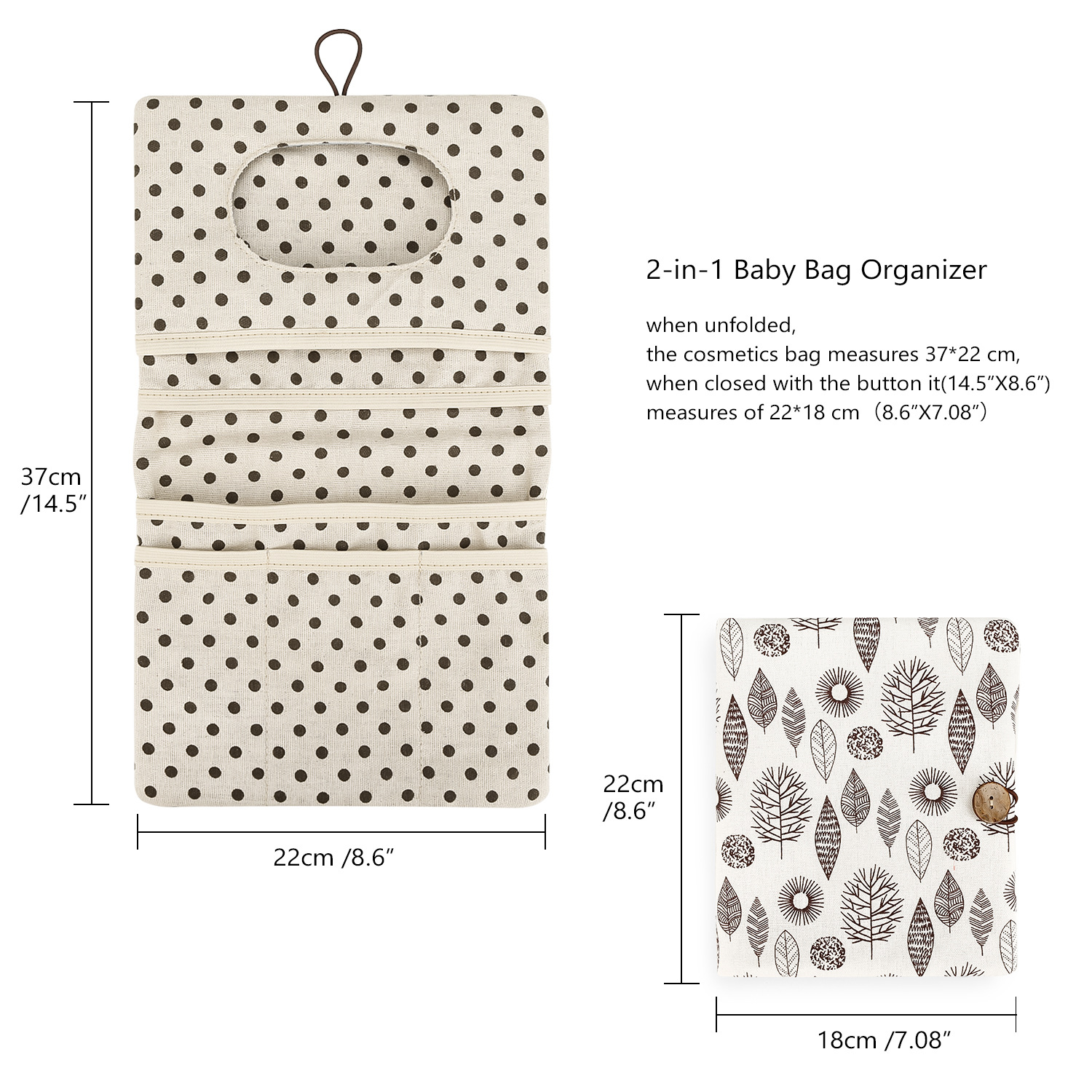 跨境热销便携式婴儿洗漱包母婴湿巾盒外出尿片袋婴儿尿不湿收纳袋详情14