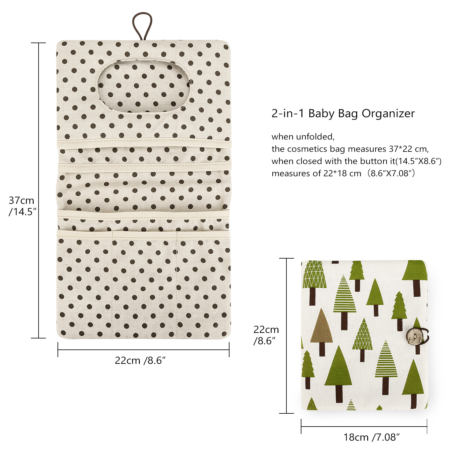 跨境热销便携式婴儿洗漱包母婴湿巾盒外出尿片袋婴儿尿不湿收纳袋详情9