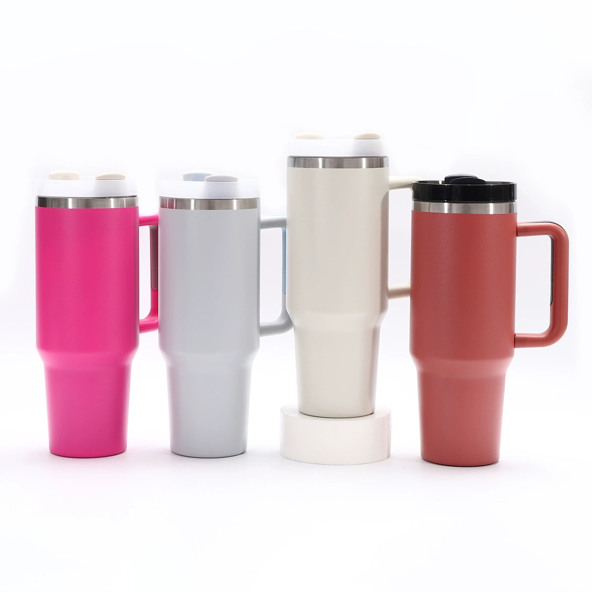 S98-YHSQ7451 Cross-border stainless Steel second-generation 40oz handle cup, 304 car cup, vacuum double-layer portable straw, insulated ice cup