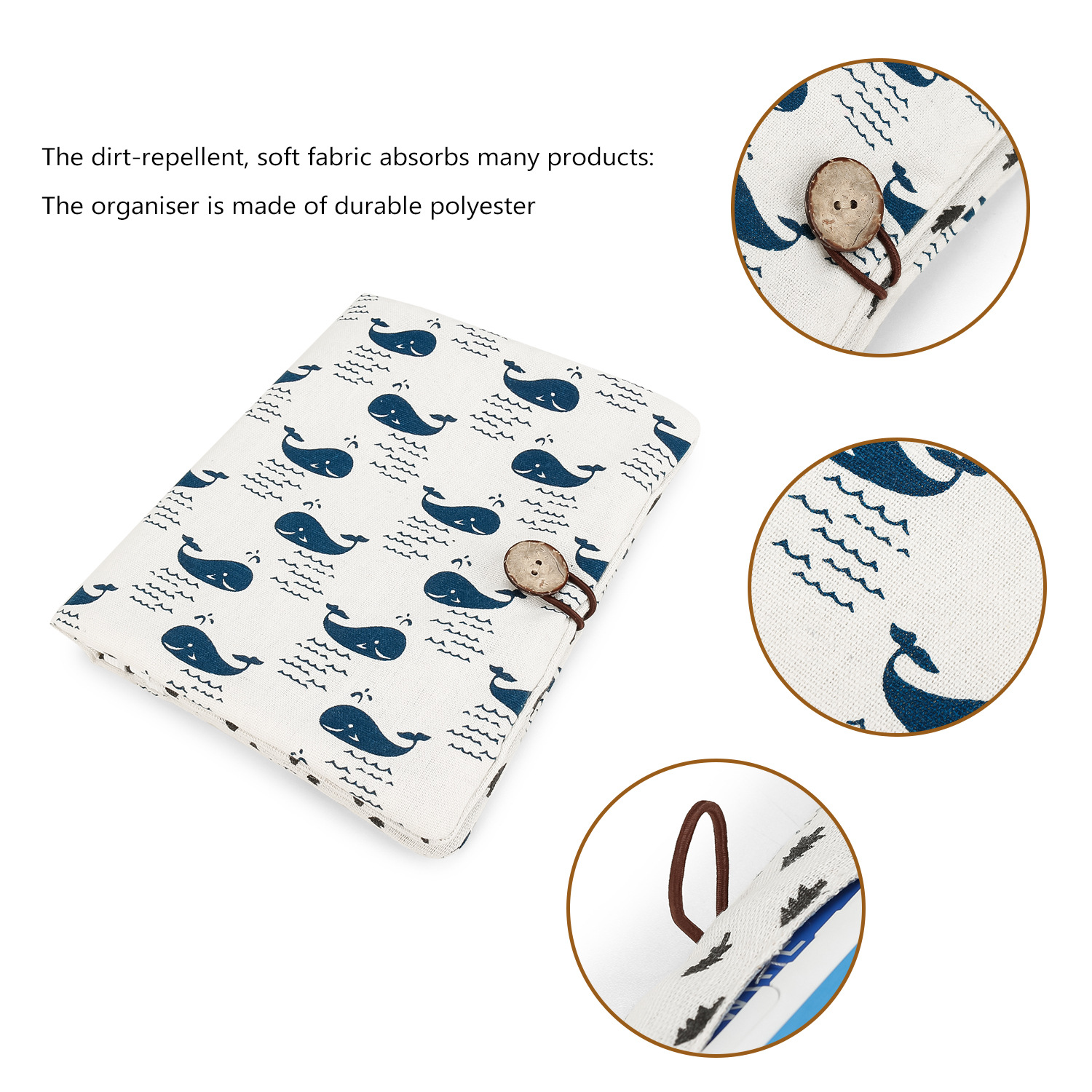 跨境热销便携式婴儿洗漱包母婴湿巾盒外出尿片袋婴儿尿不湿收纳袋详情2