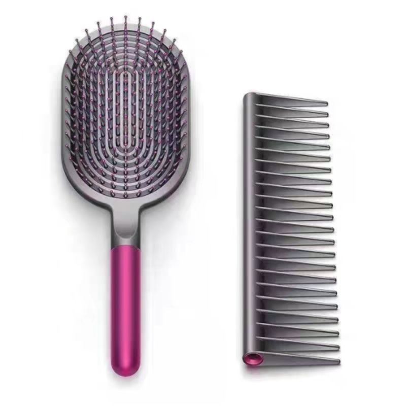 Air cushion massage comb, women's massage comb, portable hair and scalp styling comb, women's home airbag comb two-piece set details Picture
