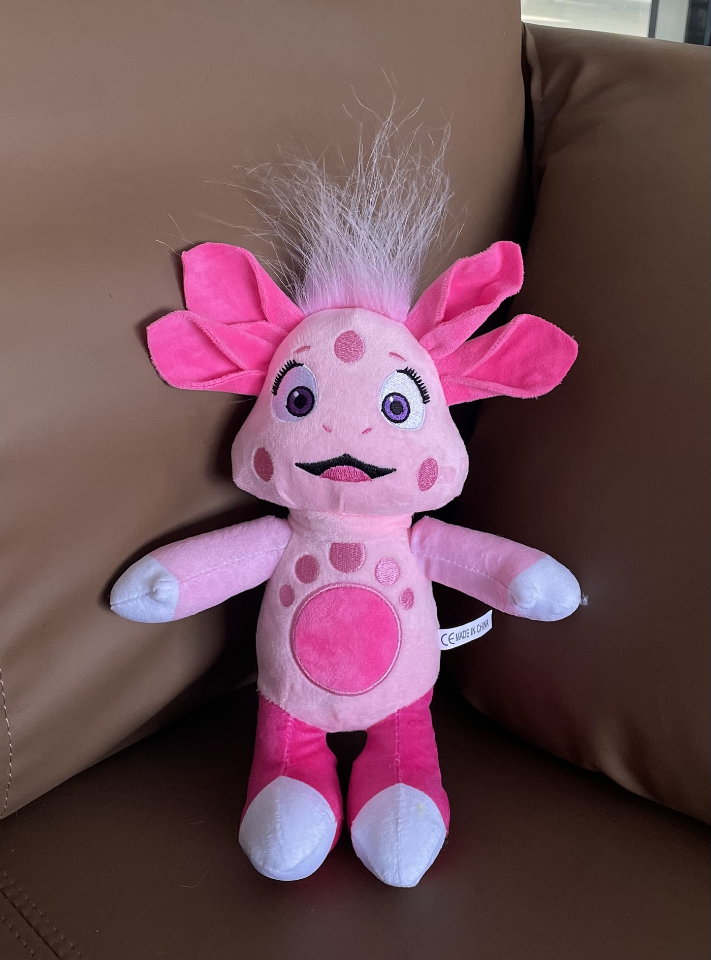 Cross-border animation Moonzy Plush moon baby Monchi animation peripheral game salamander Plush doll plush toy doll small animal plush toy doll details Picture