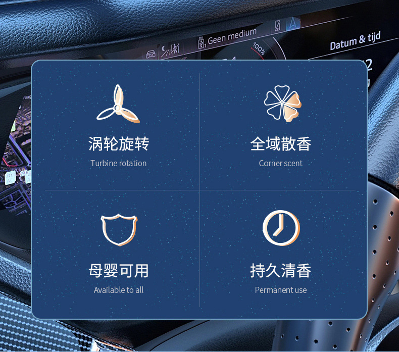 Solar-powered aircraft and car ornaments, center console aromatherapy fighter jets, new car perfume decorations, car aromatherapy pic 2