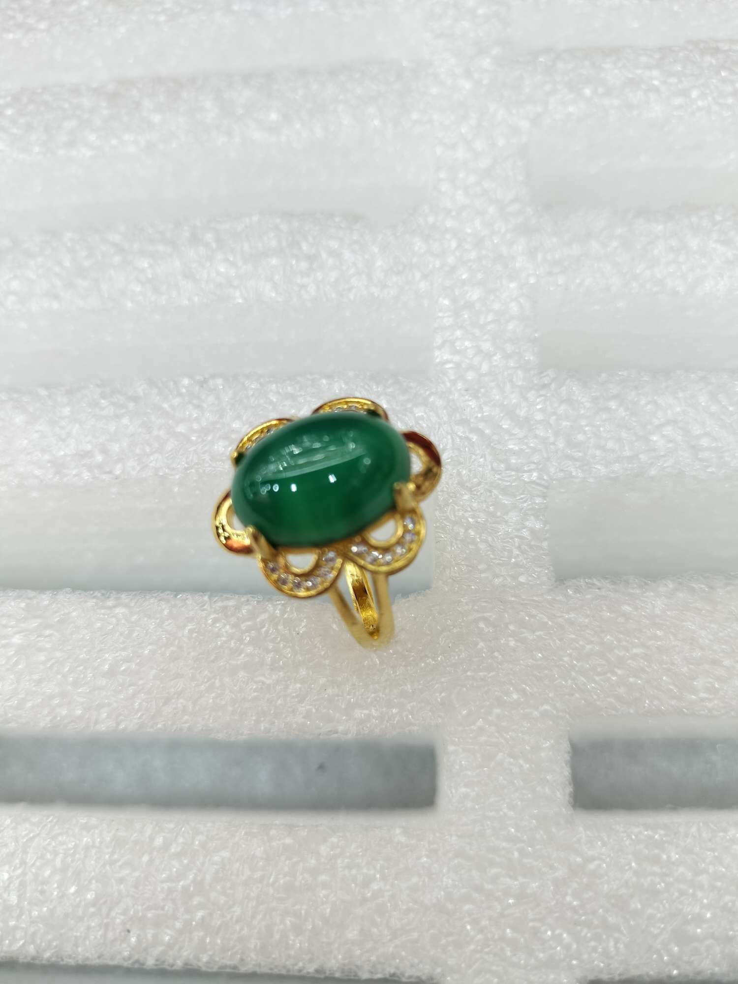 珠宝首饰定制手串配珠 天然石手饰 手镯女不规则名媛款 全铜戒指耳环圈圈 高档饰品珠宝饰品