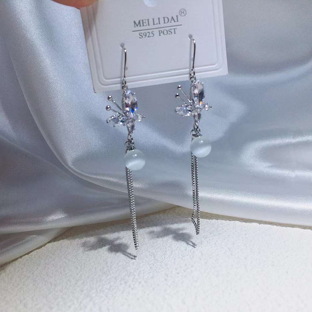 长款流苏锆石耳环女猫眼古风气质银针耳饰饰品耳环耳饰耳环耳饰饰品耳环耳饰饰品耳饰耳环饰品耳饰饰品耳环饰品耳环耳饰饰品耳环详情图2