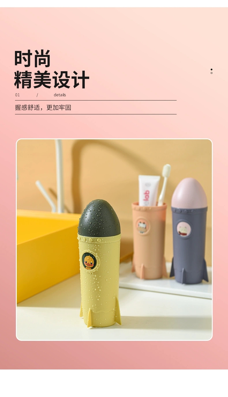 The M73-6210 student dormitory stationery pen holder, bathroom toothpaste toothbrush cup, multi-color exquisite workmanship and novel creativity detail image 2