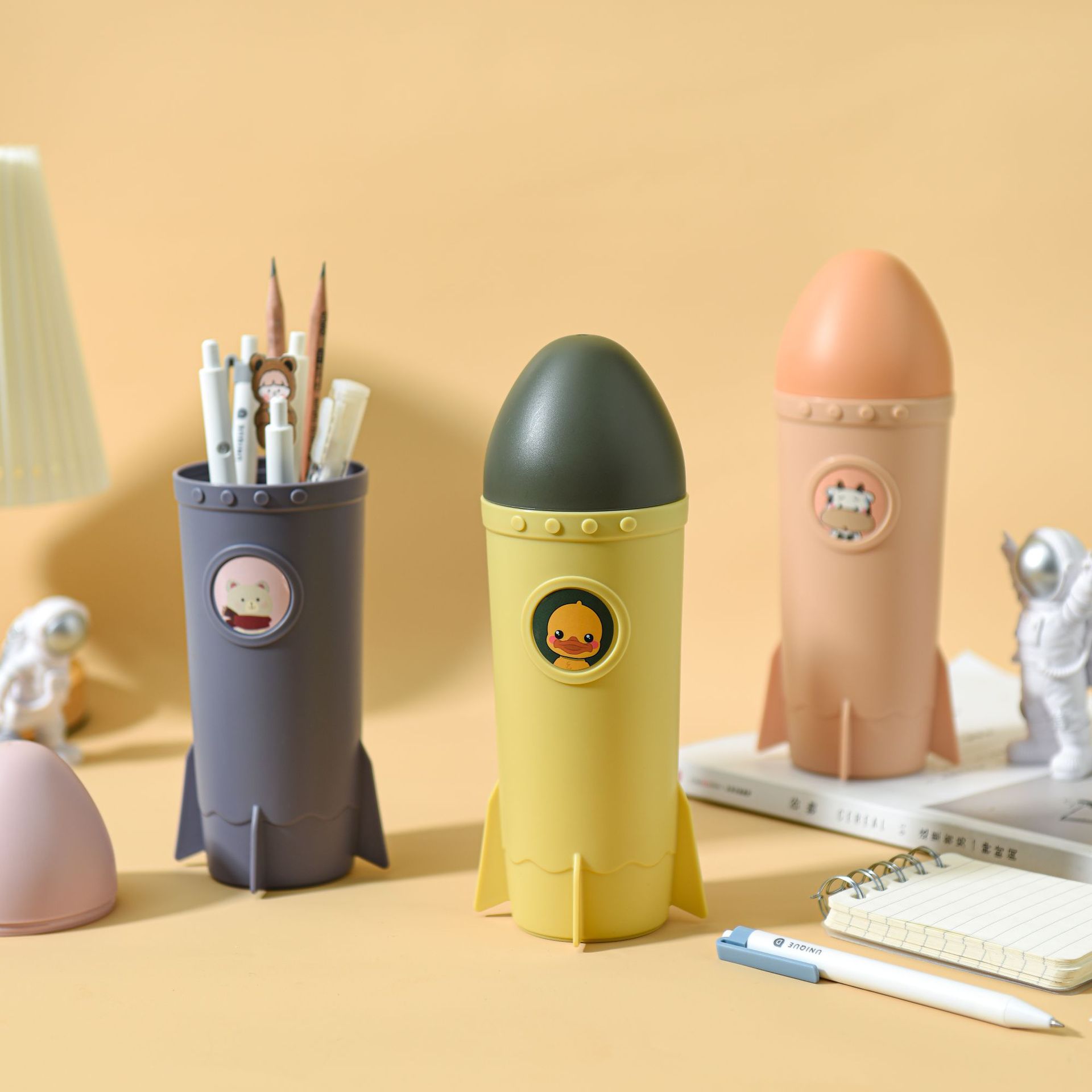 The M73-6210 student dormitory stationery pen holder, bathroom toothpaste toothbrush cup, multi-color exquisite workmanship and novel creativity details Picture