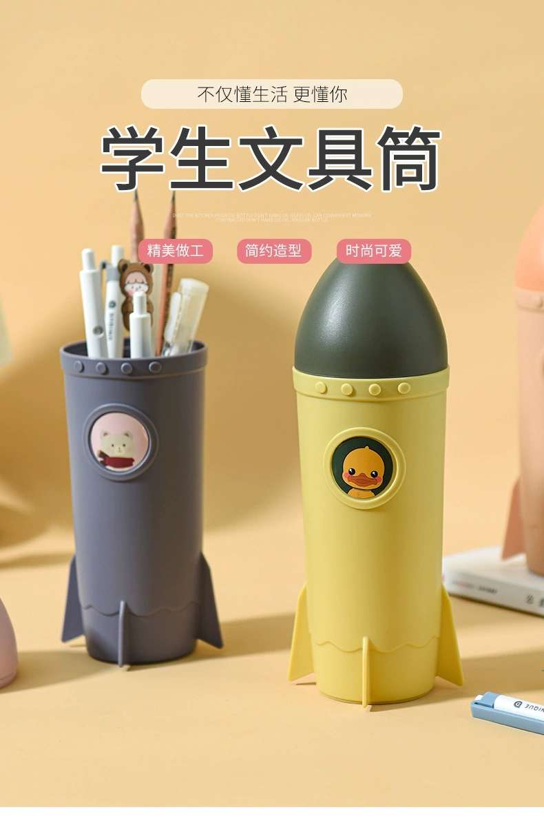 The M73-6210 student dormitory stationery pen holder, bathroom toothpaste toothbrush cup, multi-color exquisite workmanship and novel creativity detail image 3