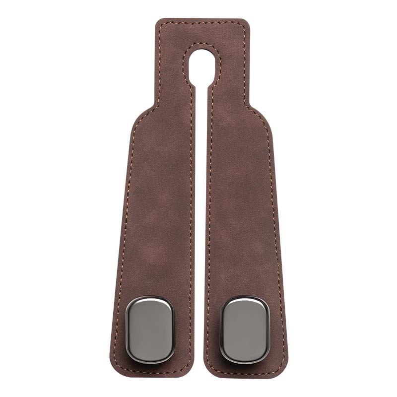 Car hooks, seat back suede hooks, metal double hooks, rear storage bags, hidden hooks Item Picture