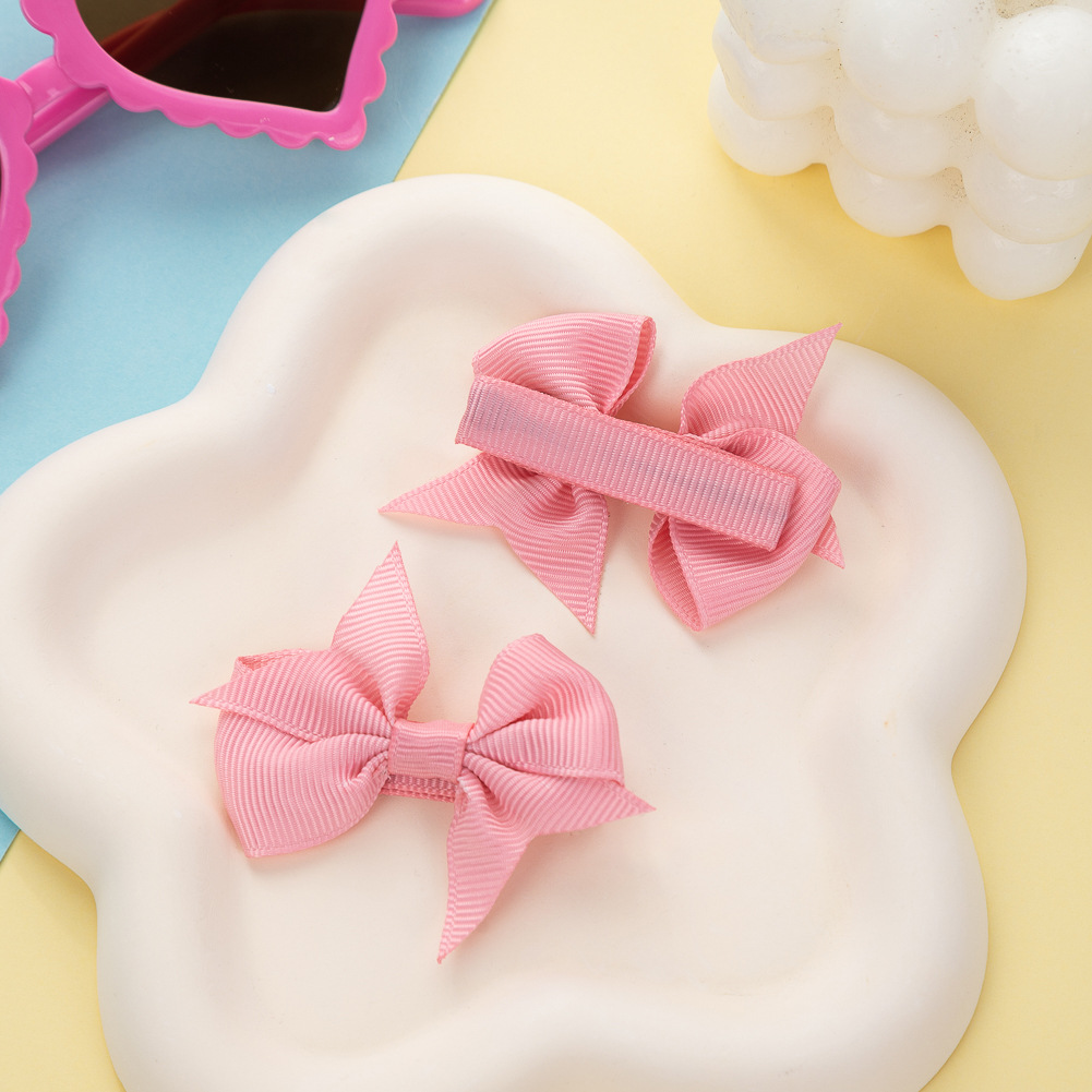 儿童太阳镜发夹套装宝宝卡通玩具墨镜女童爱心遮阳镜纯色涤纶发饰 详情图5