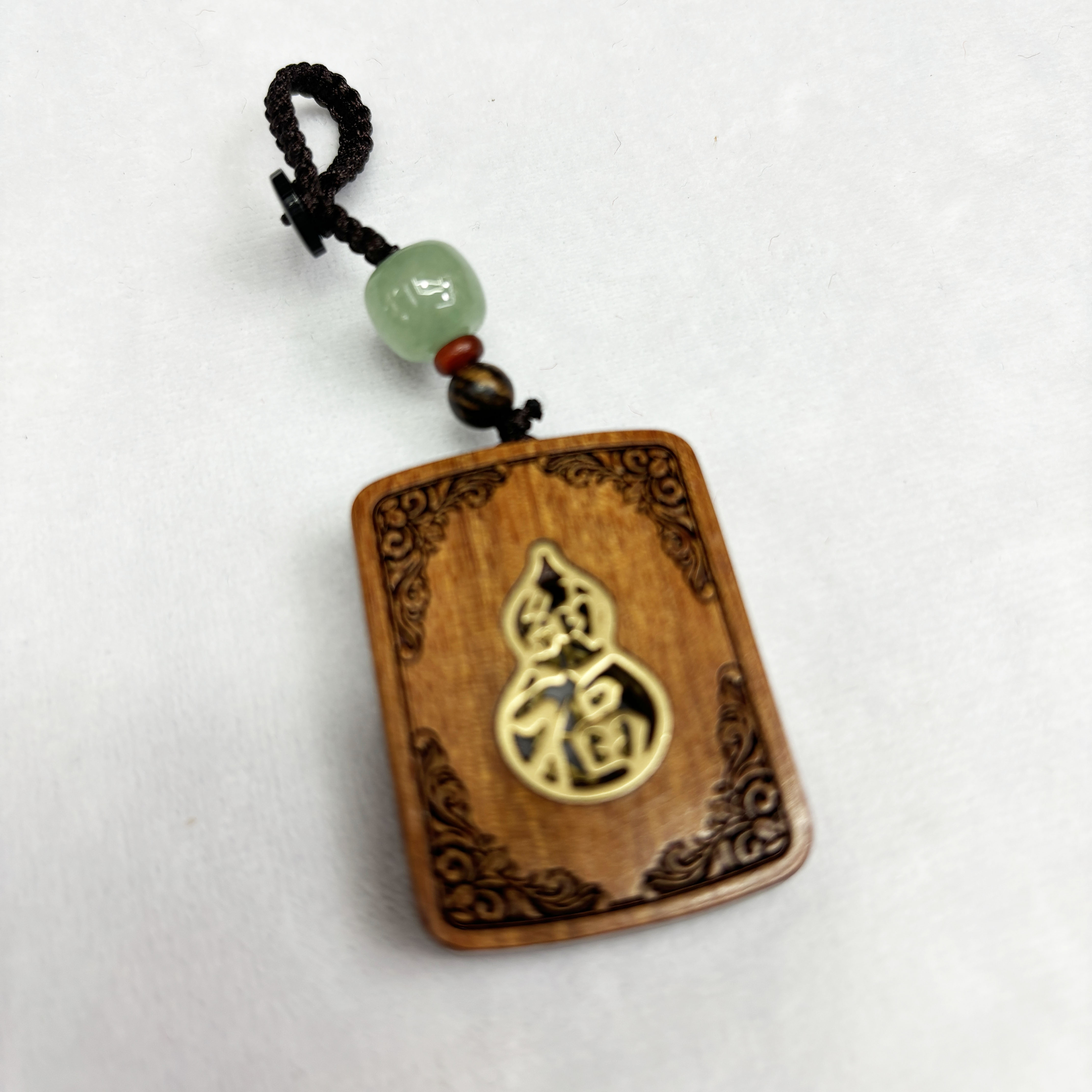 Rosewood Entry And Exit Without Incident Card Car Key Chain Pendant Key Chain Pendant For Men High-End Creative Trinkets details Picture