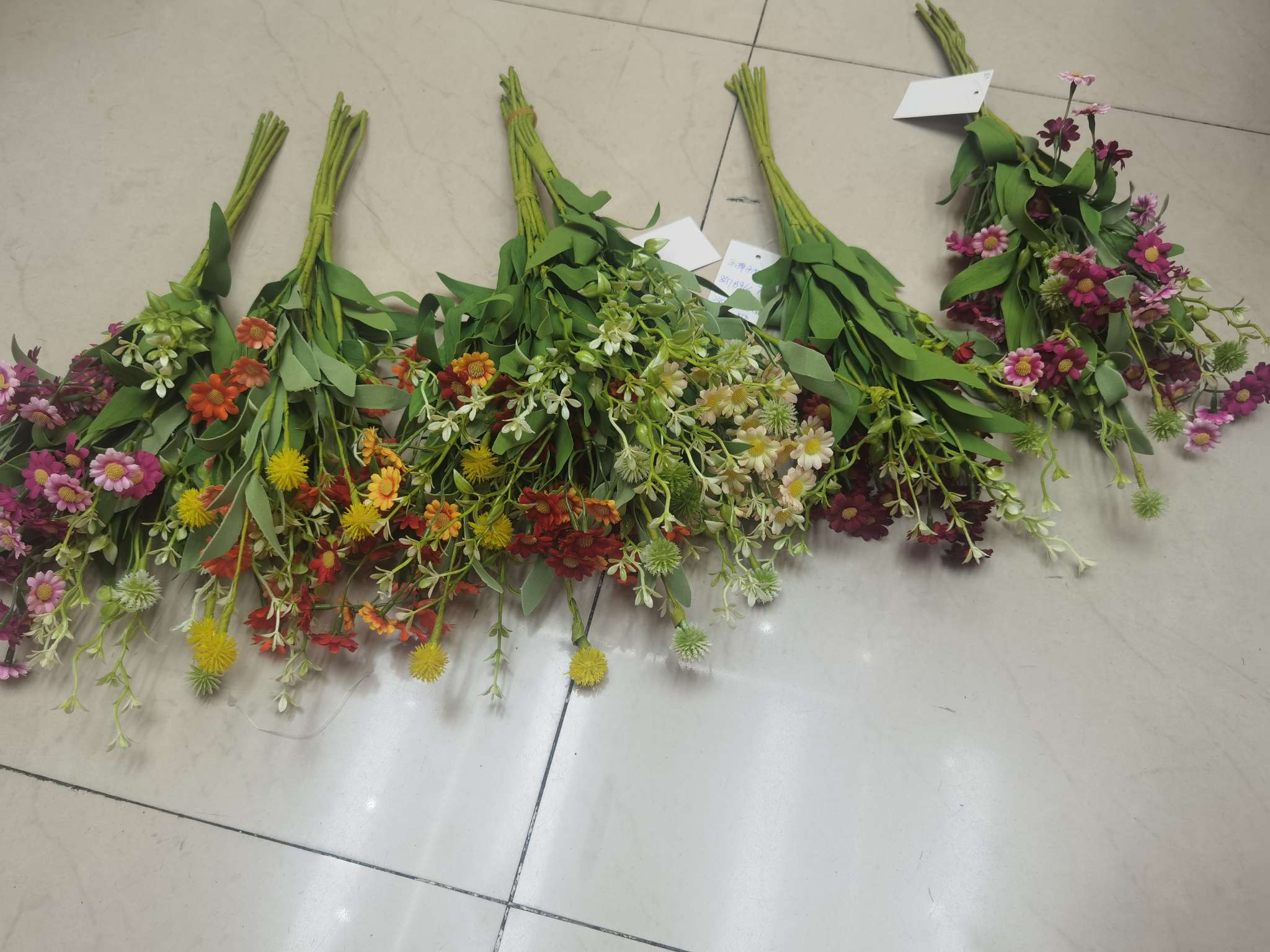 纯手工小碎花 diy仿真花多肉仿真花