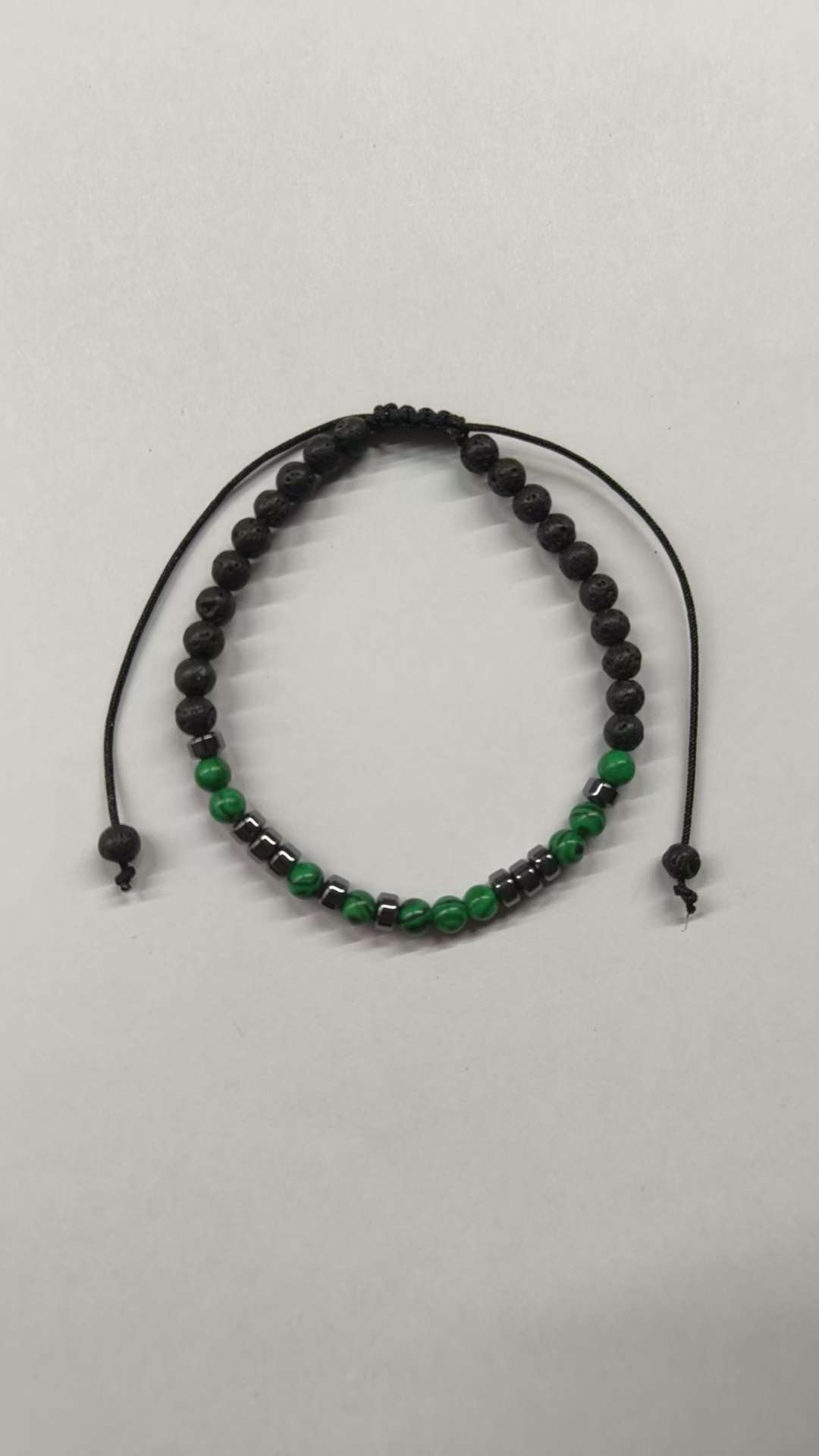 珍珠手链朱砂元素手串 饰品女士手饰 精致时尚手链饰品 优雅女性必备手饰石头，黑胆石手串手链饰品细节图