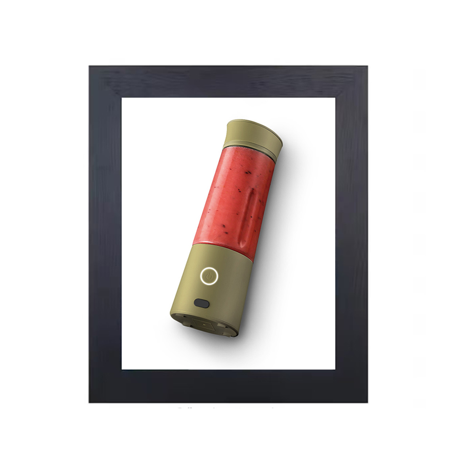橄榄绿色榨汁杯指定促销相框K0102