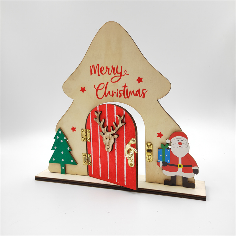Cheung Chau Christmas Christmas Pendant Home Decor Wood Craft Christmas Props Holiday Gifts Christmas Decoration Wood Decor