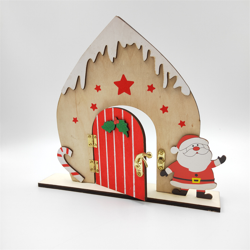 Cheung Chau Christmas Christmas Pendants Home Decor Wood Craft Christmas Props Holiday Gifts Christmas Decoration Wood Pendants Application Scenario