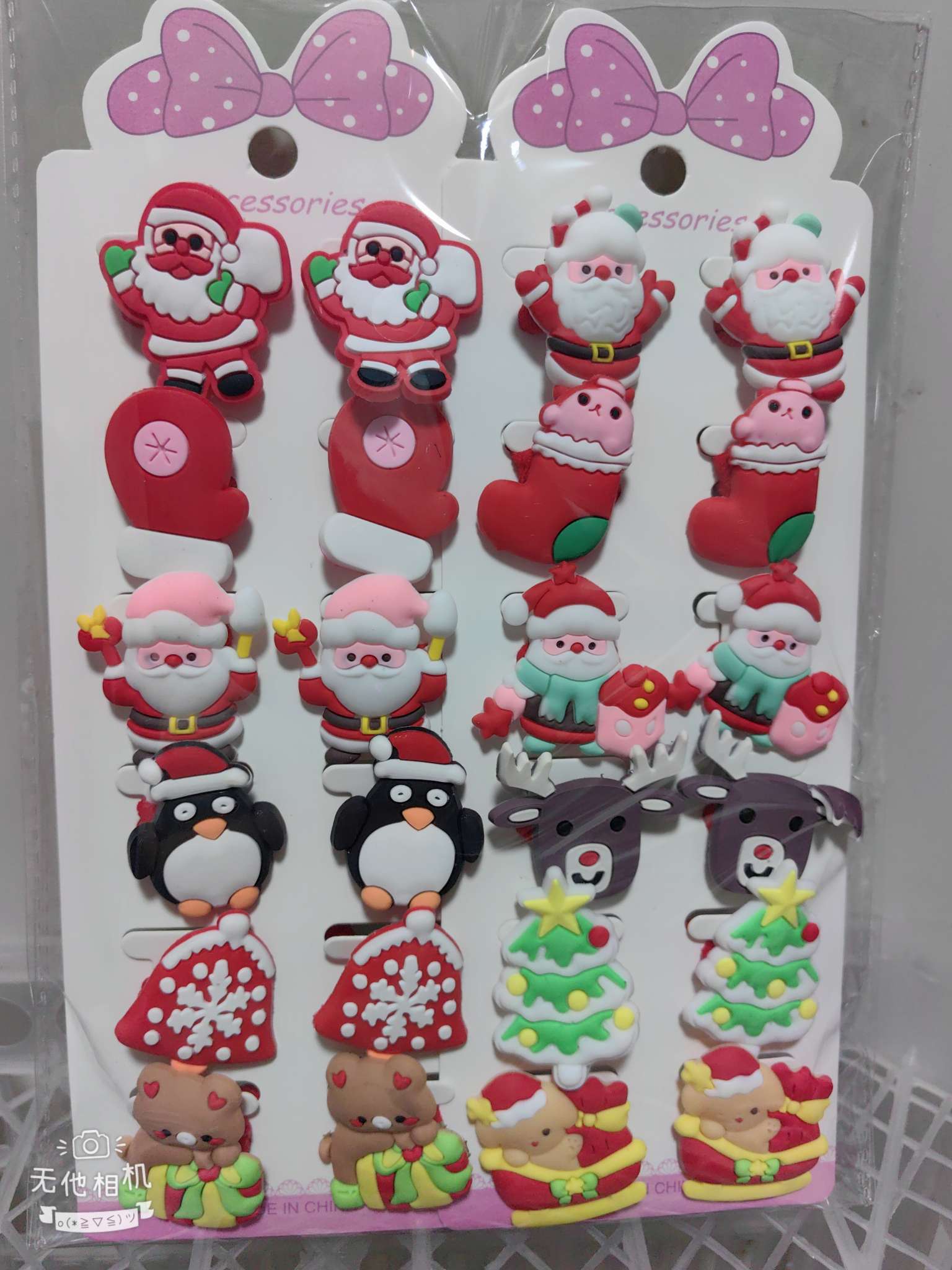 山茶花碎发梳毛发碎发整理神器大人发夹女后脑勺发卡发箍头饰夹子100U型盘发软胶详情图2